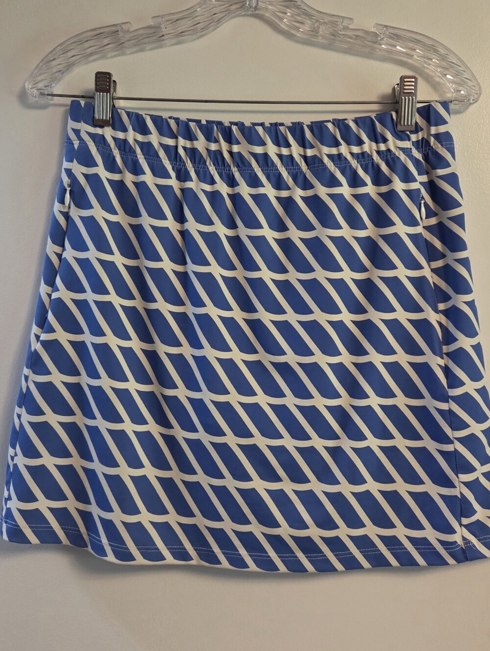 SAILOR SAILOR Country Club Skort Blue White Print Small